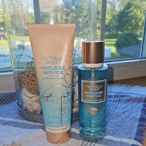 Victoria's Secret Poolside Service Bath & Body Set - Blue